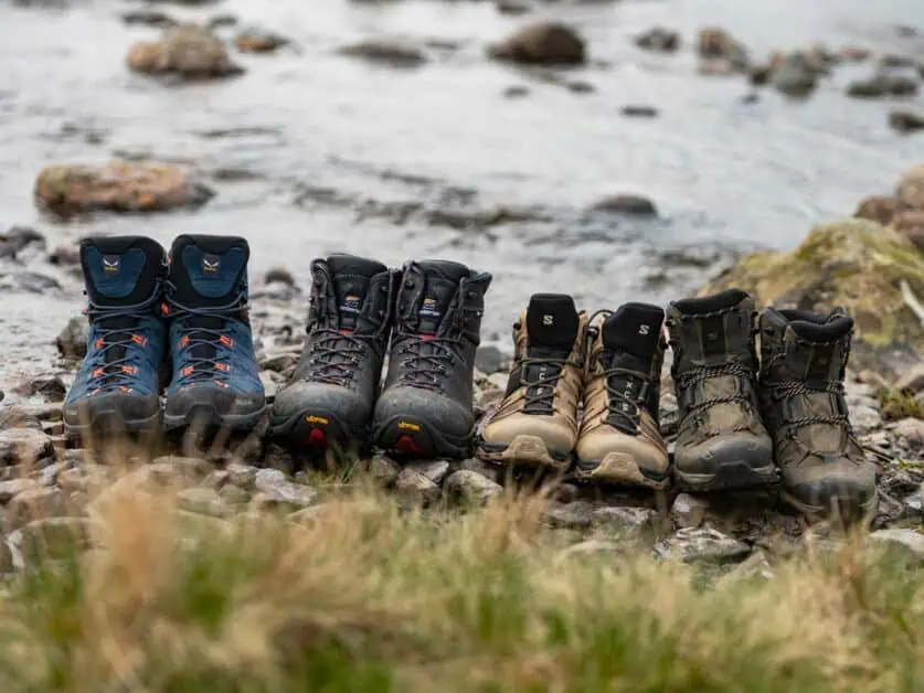 type and style of hiking boots